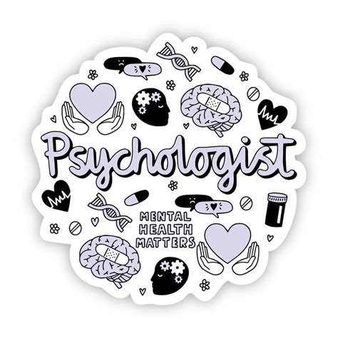 Psychologist Sticker Psychology Wallpaper Medical Stickers