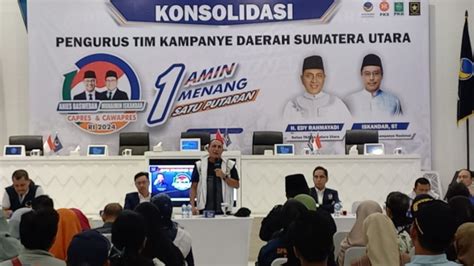 Strategi Kemenangan AMIN Di Sumut Edy Rahmayadi Semua Pakai Perhitungan