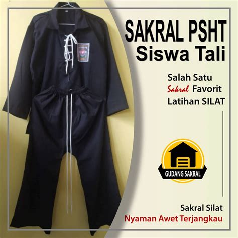 Jual Baju Silat Psht Sakral Siswa Psht Sakral Psht Model Tali