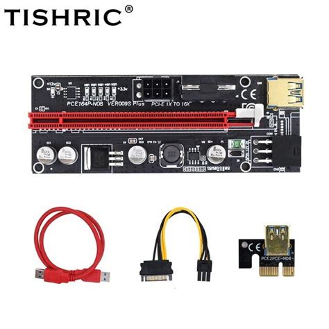 Tishric Ver S Plus Pcle Riser For Video Card Riser S Plus Usb