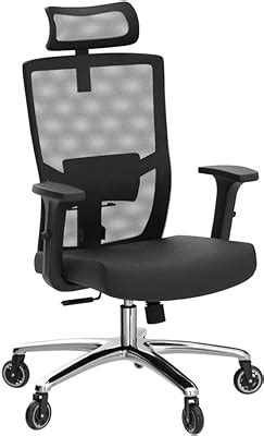 Durrafy Ergonomic Office Chair Desk Chair With Adjustable Headrest