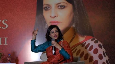 Vs Bjps Shazia Ilmi Confronts Anti India Protesters In