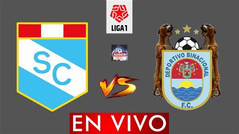 Sporting Cristal Vs Binacional En Vivo Liga Betsson Clausura