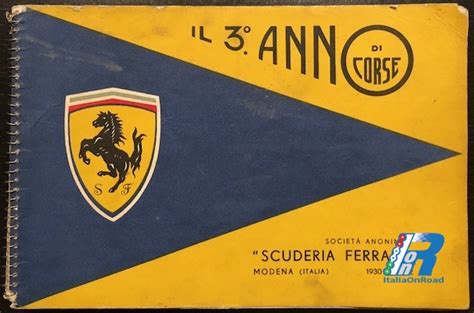 16 Novembre 1929 Nasce La Scuderia Ferrari Italiaonroad Rivista