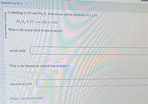 Solved For The Reaction 2ki Pb No3 2→pbi2 2kno3 How Many