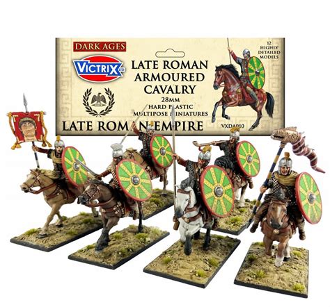 Late Roman Armoured Cavalry Thunders Forth From Victrix Ontabletop