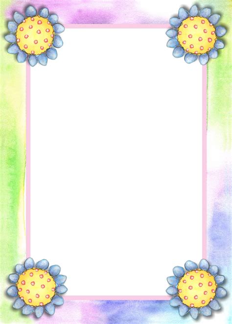 Spring Frame By Olivia Borders And Frames Clip Art Borders