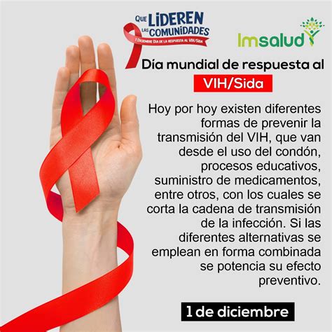 DÍA MUNDIAL DE RESPUESTA AL VIH SIDA IMSALUD