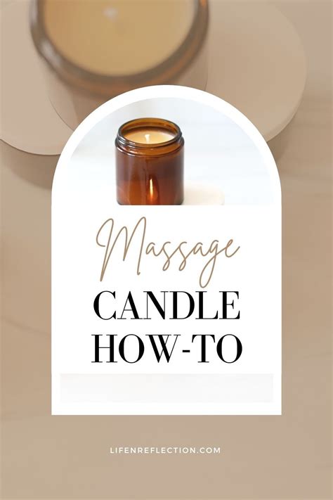 How To Make Massage Candles For A Spa Worthy Experience Massage Candle Massage Candle Recipe