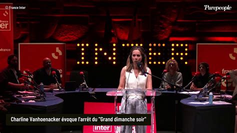 Clap de fin pour Le Grand dimanche soir Charline Vanhoenacker évoque