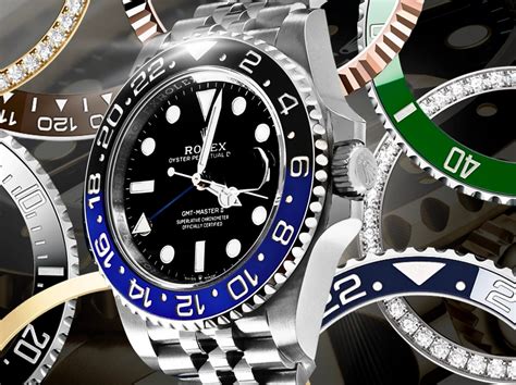 explore rolex bezel types dive gmt