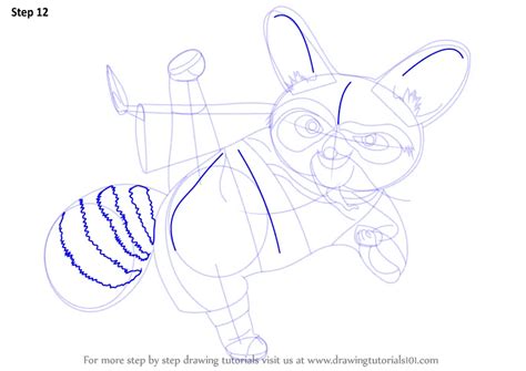 Learn How To Draw Shifu Master From Kung Fu Panda Kung Fu Panda Step