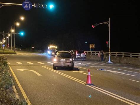 花蓮台9線車禍意外！駕駛喝水猛撞前車 釀3車追撞6人輕傷 社會 中時