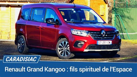 Renault Grand Kangoo Fils Spirituel De L Espace Le Vrai Prise En