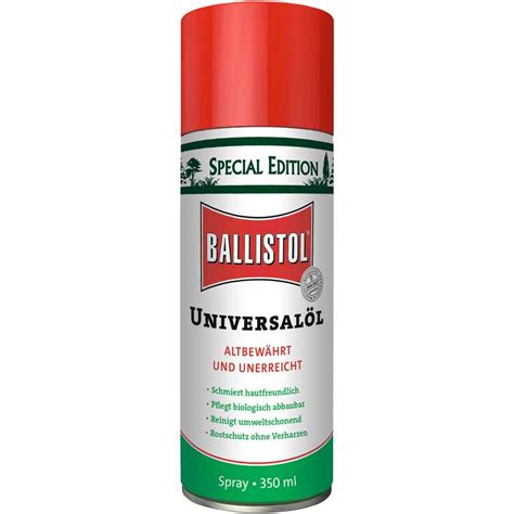 BALLISTOL Universalöl (Sondergröße – 350 ml) 0,35 l - Waffenpflege ...