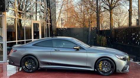 Mercedes Benz S63 AMG Coupe 4Matic Brabus 700 Yellow Night Edition