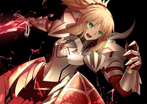 Red Saber Image Zerochan Anime Image Board