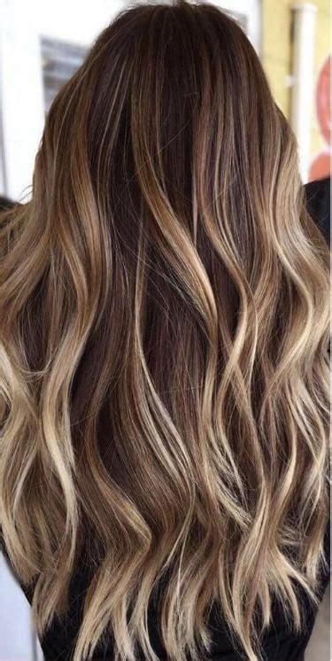 Honey Caramel Balayage On Dark Hair Balayage For Dark Brown Hair