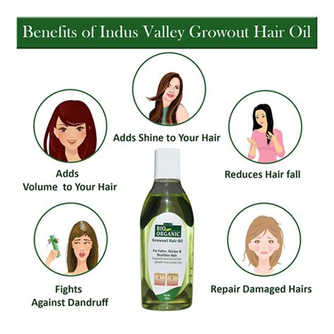 Buy Indus Valley Bio Organic Growout Hair Oil 100 Ml Online At