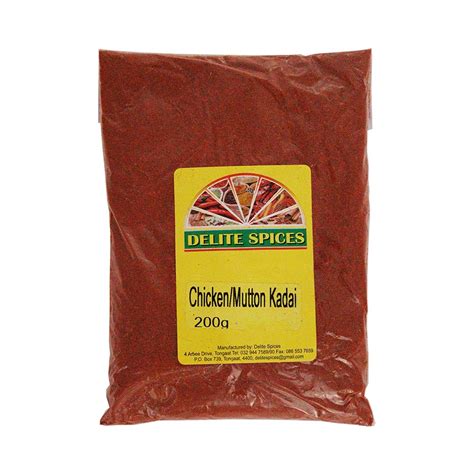 Delite Spices Chickenmutton Kadai 200g Delite Spices