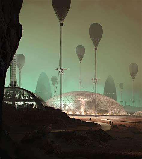 Life On Mars | The First Settlement on Behance