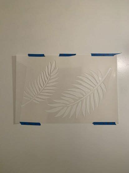 Palm Leaves Pattern Wall Stencil Create A Stunning Wall Etsy Artofit