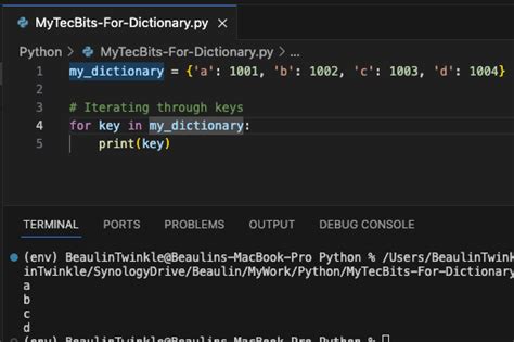 How To Iterate Through A Dictionary In Python My Tec Bits