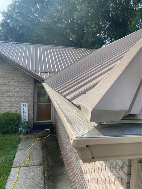 Leaf Protection Brooker FL Streamline Seamless Gutters