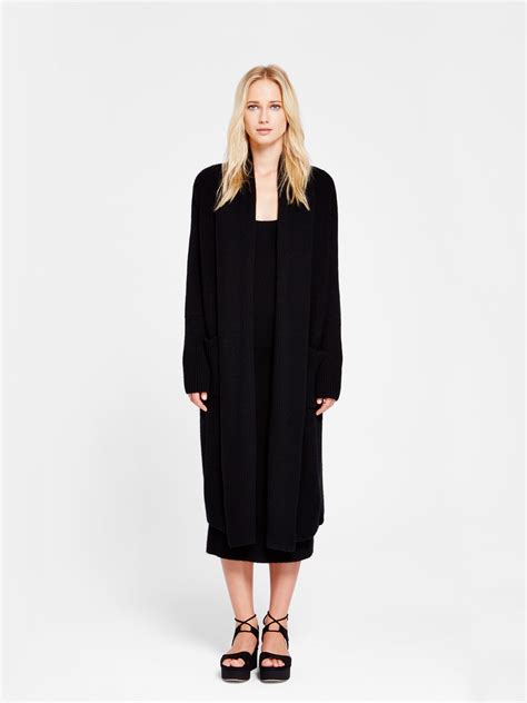 Donna Karan New York Cashmere Coat In Black Lyst