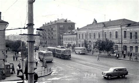 Тула — Старые фотографии — Фото — Городской электротранспорт