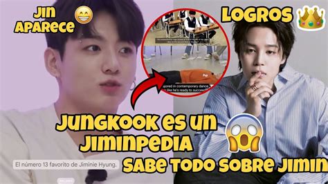 Jikook Jiminpediaexiste Y Es Jin Aparece Logros Jikook Bts