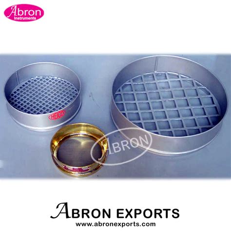 Sieves Coarse Made Of Gi Inch Soil Cement Lab Abronexport