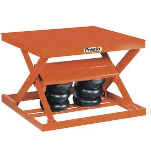 Mesa Elevadora De Tijera Xw Series Presto Lifts Hidr Ulica