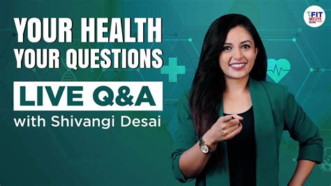 Live Qanda For Total Wellness With Health Coach Shivangi Desai Fit Bharat Mission Youtube