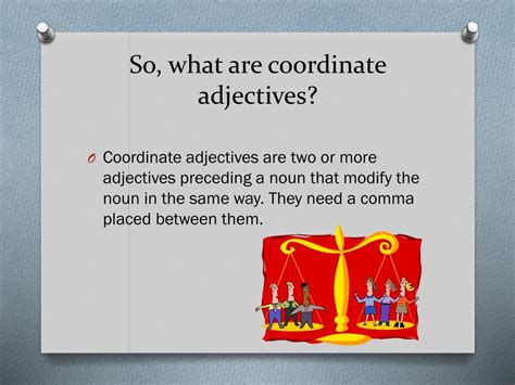 What Is A Coordinate Adjective Pandadsa