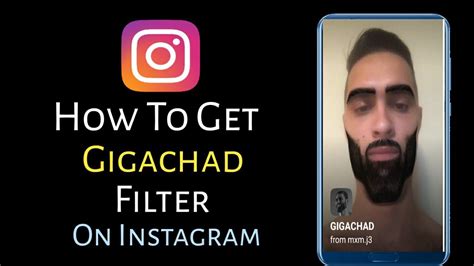 How To Get Gigachad Filter On Instagram Giga Chad Youtube