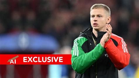 How Arsenal Feel About Oleksandr Zinchenko Leaving The Club In January