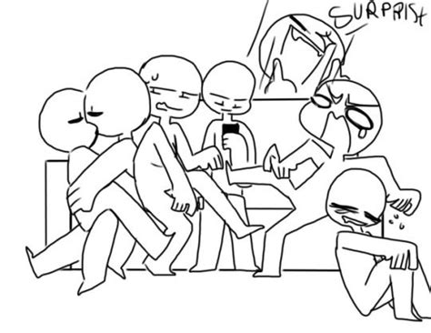 The Character In The Back Makes Me Wish My Squad Had A Pet Drawing