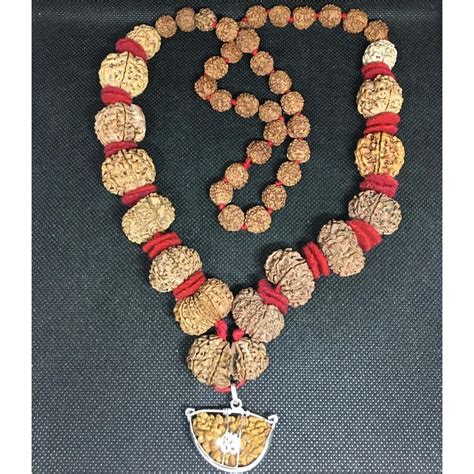 1 To 14 Mukhi Ganesh Gaurishankar Rudraksha Siddha Mala Rudraksha In