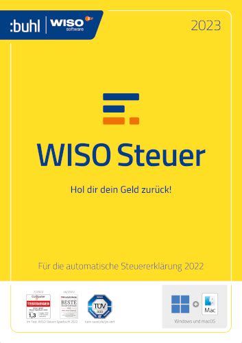 Jetzt WISO Steuer 2023 günstig bestellen