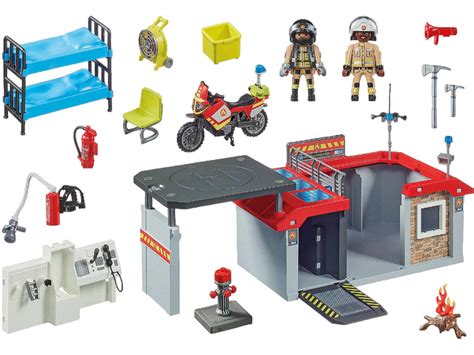 Acheter Playmobil Caserne De Pompiers 71193 Juguetilandia