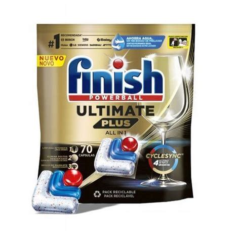 Finish Ultimate Kapsu Ki Do Zmywarki Lemon Szt Tabletki Cytrynowe