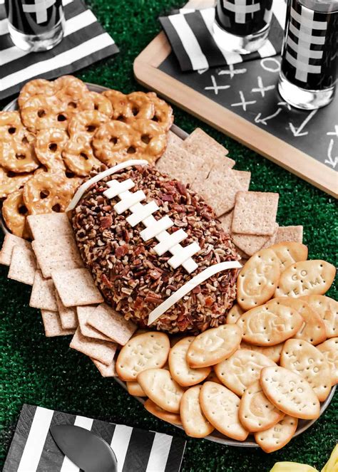 Football Cheese Ball Celebrations At Home