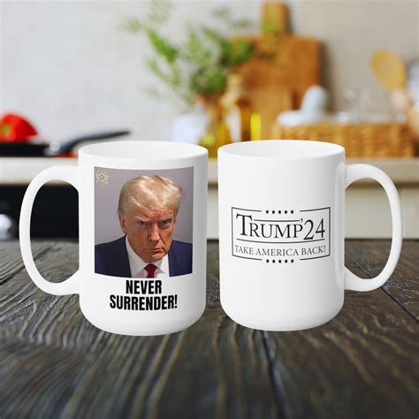 Trump Mugshot Mug Trump Coffee Mug Donald Trump Mugshot Shot Trump Cup Trump 2024 President