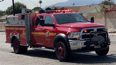 Lacofd Engine Patrol Responding Code Youtube