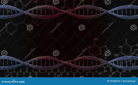 De Structuur Van DNA Stock Illustratie Illustration Of Evolutie 79108319