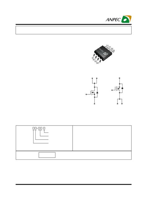 Apm Datasheet Pages Anpec Dual Enhancement Mode Mosfet N