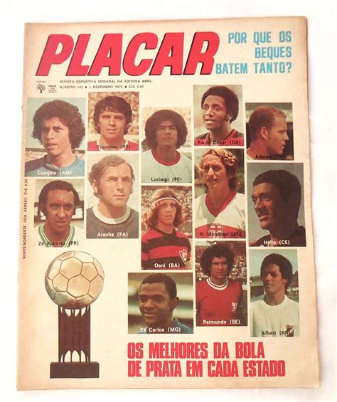 Revista Placar Nº 142 Sem o Poster 1972 Casa do Colecionador