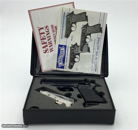 Low K Series Serial New In Box Walther Interarms Ppk Mm Kurz