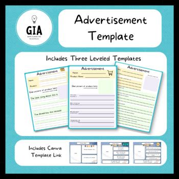 Advertisement Templates - Create an Advertisement for a Newspaper